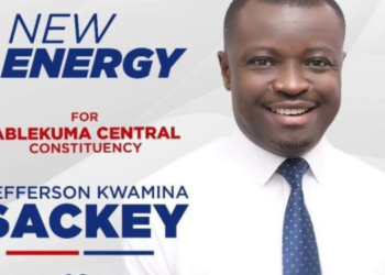 Jefferson Sackey set to contest Ablekuma Central seat in NPP primaries