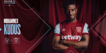 West Ham United completes the signing of Mohammed Kudus in a £38m deal from Ajax