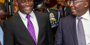 Dr. Bawumia and John Kumah