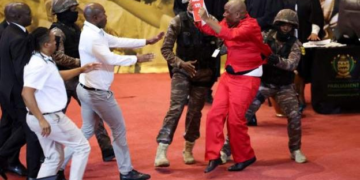 Julius Malema, other MPs face one-month suspension from SA parliament