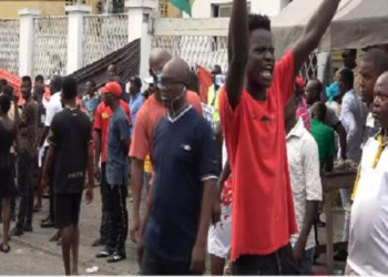 NDC aggrieved supporters of disqualified Micheal Yarboi vandalise party headquarters