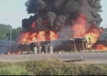 Over 40 killed as gas tanker explodes in Liberia’s Totota