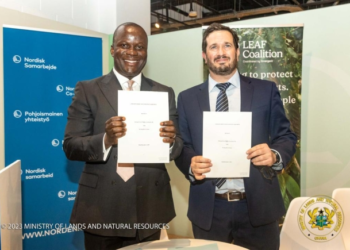 Ghana signs US$50 million emission reduction payment agreement under LEAF coalition
