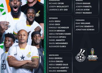 AFCON 2023: No Partey but Kudus, Inaki, Ayew included in Ghana’s final squad for tournament