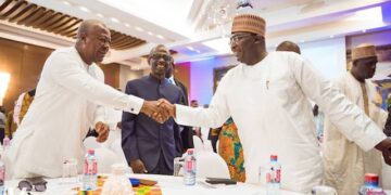Election 2024:Bawumia leads Mahama in 10 swing constituencies. Outcomes Int’l Report