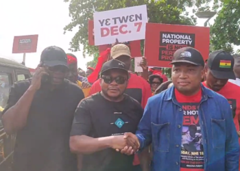 Ablakwa’s ‘Hands off our Hotels demo’ kicks off in Accra