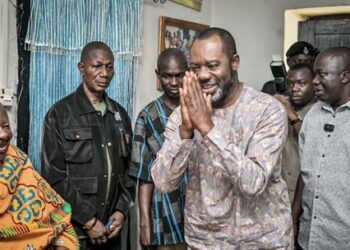 NAPO pays courtesy visit to Chief of Manya Krobo, Nene Sakite II