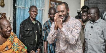 NAPO pays courtesy visit to Chief of Manya Krobo, Nene Sakite II