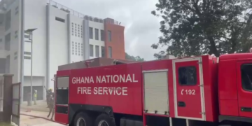Fire guts Job 600 building in Parliament [Update]