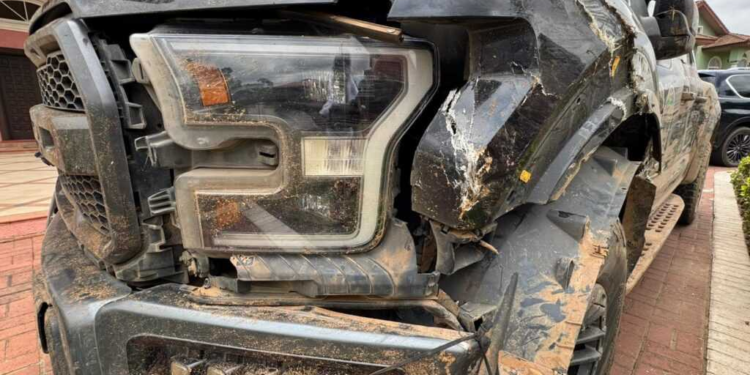 Jomoro MP Dorcas Affo-Toffey narrowly escapes tragic accident