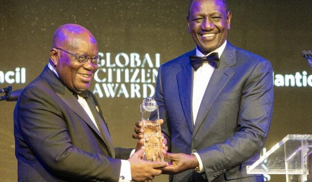President Akufo-Addo receives 2024 Atlantic Council Global Citizen Award
