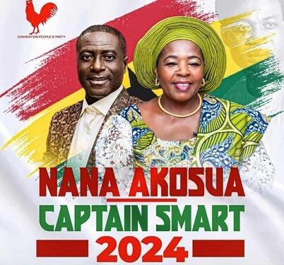 Captain Smart is not my running mate – CPP Flagbearer