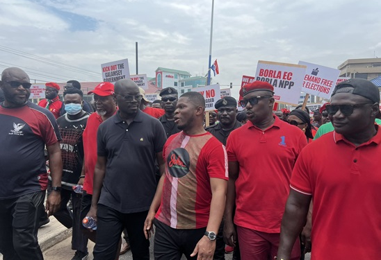 EC acknowledges receipt of NDC’s petition – ‘Enough is Enough’ demo