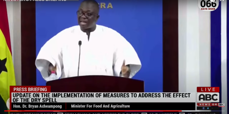 Bryan Acheampong, Agriculture Minister