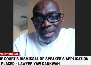 Supreme Court’s dismissal of speaker’s application is well placed – Lawyer Yaw Dankwah