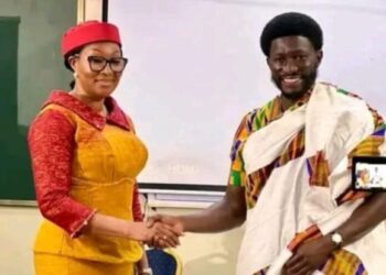 Nana Kwame Bediako unveils Dr. Maryam Esaka Kriesie as Vice Presidential Candidate
