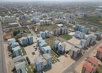 Bawumia commission 1,072 homes at Kpone, break ground for 800 more