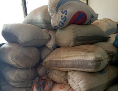 Walewale: Police confiscate 37 bags of cocoa beans suspected of being smuggled outside of Ghana