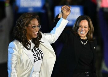 Oprah Winfrey denies being paid $1m to endorse Kamala Harris