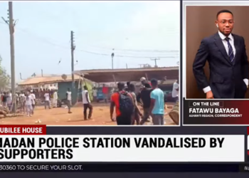 NDC supporters vandalize Akumadan Police Headquarters