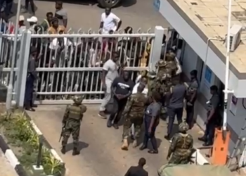 Military foils attempt by NDC supporters to ransack GPHA