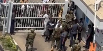 Military foils attempt by NDC supporters to ransack GPHA