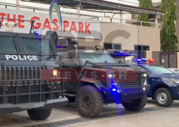 Warning shots fired as NDC supporters besiege Ghana Gas