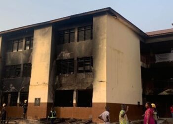 Police investigate fire at Kwashieman Cluster of Schools housing ballot boxes