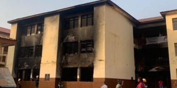 Police investigate fire at Kwashieman Cluster of Schools housing ballot boxes