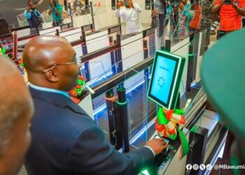 Kotoka Airport introduces E-Gates to expedite passenger clearance at arrival terminal.