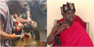 Chief of Coaltar destooled over alleged involvement in sand-winning operations in Ayensuano District