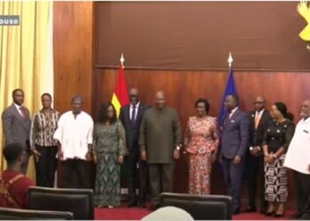 Mahama swears in Constitutional Review Committee: ‘This is about Ghana, not politics’