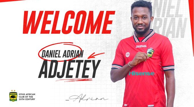Daniel Adrian Adjetey Excited to Embark on New Journey with Asante Kotoko