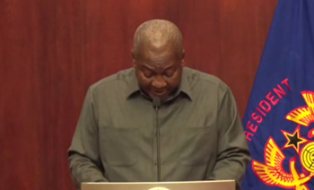 Mahama vows to complete key security projects, prioritize officer welfare