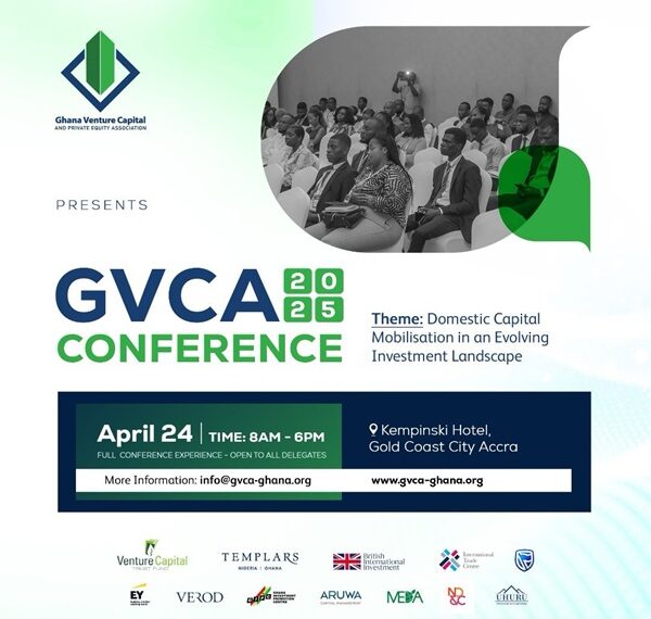 Ghana Venture Capital & Private Equity Association to host annual conference on April 24-25
