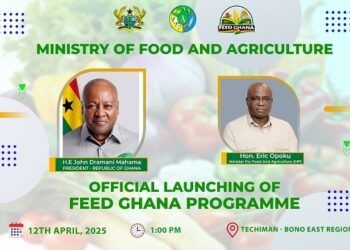 Feed Ghana Programme launch rescheduled to April 12