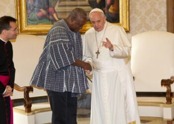 H.E John Mahama, Ghana Catholic Bishops’ mourn the passing of Pope Francis