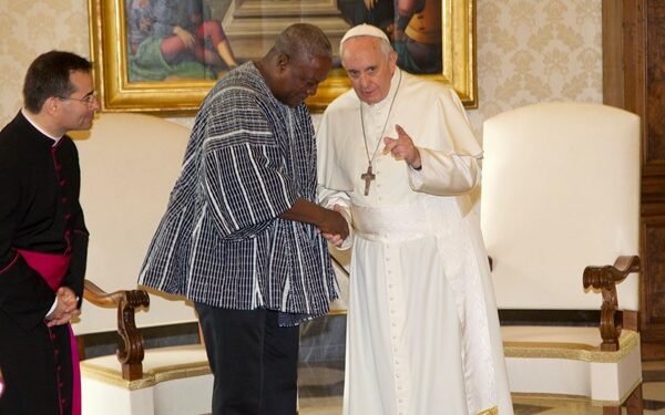 H.E John Mahama, Ghana Catholic Bishops’ mourn the passing of Pope Francis