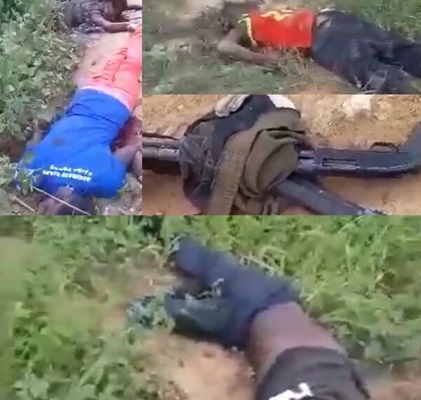 Four suspected robbers killed in shootout on Bekwai-Fomena Highway