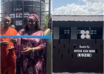 Kozie constructs modern toilet facility for underserved communities in Adjiringanor