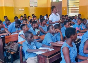Empowerment through education marks World Malaria Day with pupils at Bishop Mixed Basic School