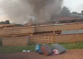 Fire guts top floor of Kwadaso SDA Nursing Hostel