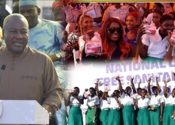 President Mahama launches ‘Free Sanitary Pad Initiative