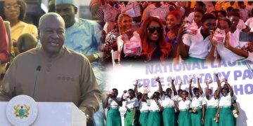 President Mahama launches ‘Free Sanitary Pad Initiative