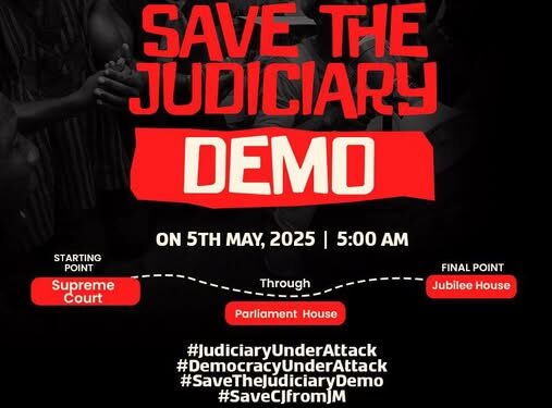 NPP, 4 other political parties to protest CJ’s suspension today – Save the Judiciary Demo