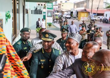 Interior Minister commissions GIS Centre of Excellence and new staff housing in Accra