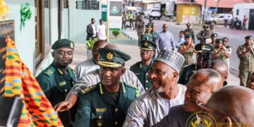 Interior Minister commissions GIS Centre of Excellence and new staff housing in Accra