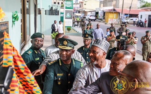 Interior Minister commissions GIS Centre of Excellence and new staff housing in Accra