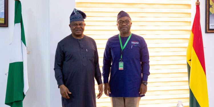 African Paralympic Chief Meets Nigeria High Commissioner to Ghana