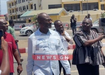 Wontumi’s arrest: Police maintain calm as NPP bigwigs troop to EOCO head office